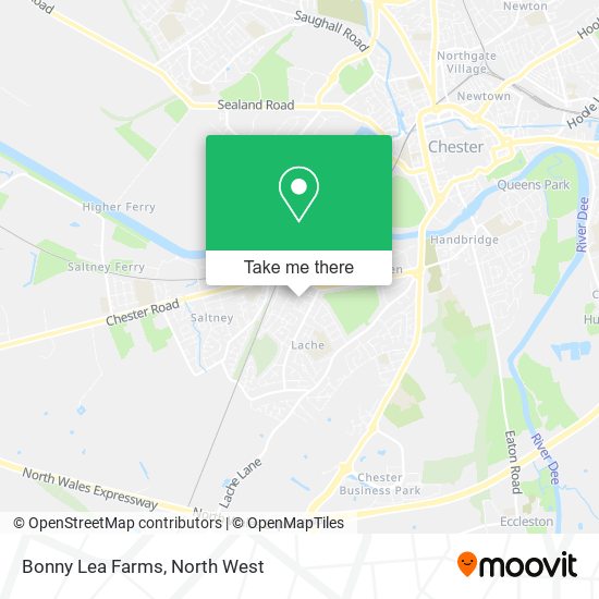 Bonny Lea Farms map