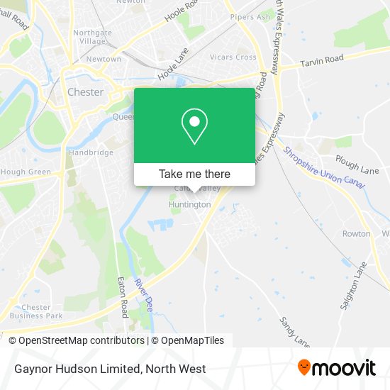 Gaynor Hudson Limited map