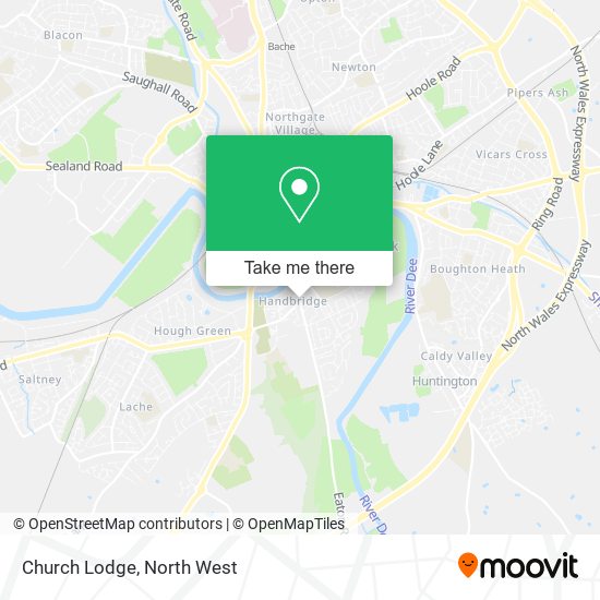 Church Lodge map