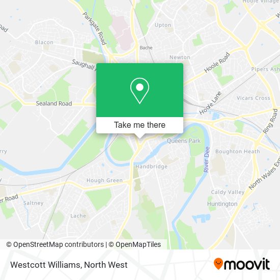Westcott Williams map