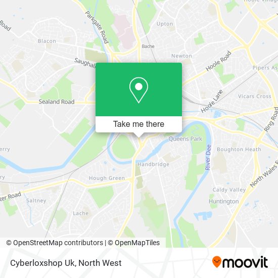 Cyberloxshop Uk map