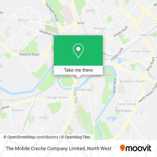 The Mobile Creche Company Limited map