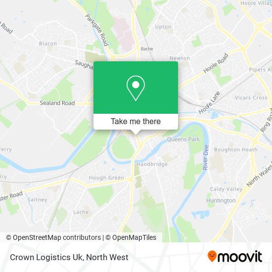 Crown Logistics Uk map