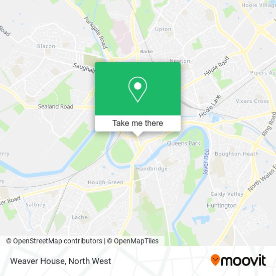 Weaver House map