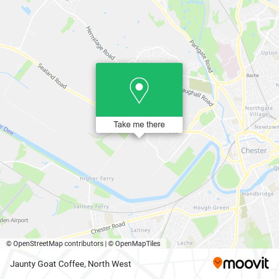 Jaunty Goat Coffee map