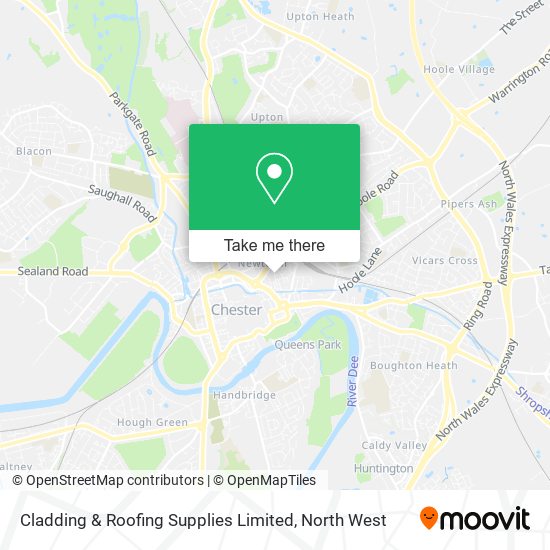 Cladding & Roofing Supplies Limited map
