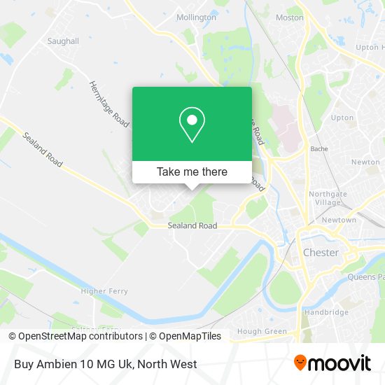 Buy Ambien 10 MG Uk map