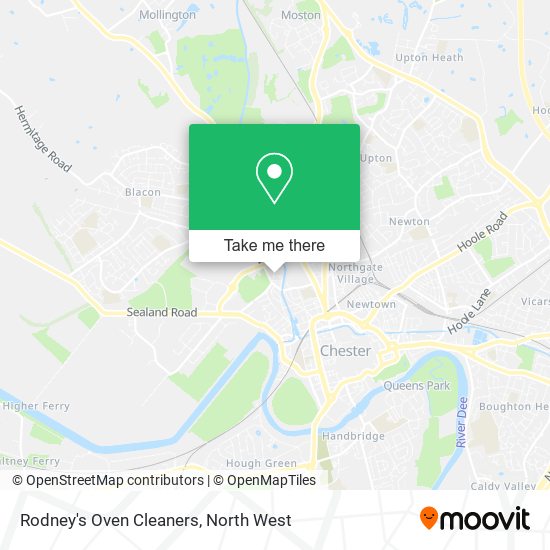 Rodney's Oven Cleaners map