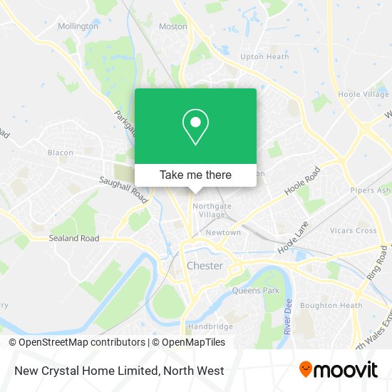 New Crystal Home Limited map