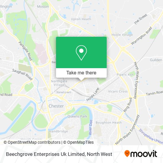 Beechgrove Enterprises Uk Limited map