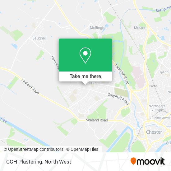 CGH Plastering map