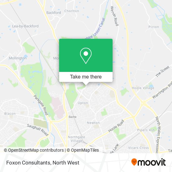 Foxon Consultants map