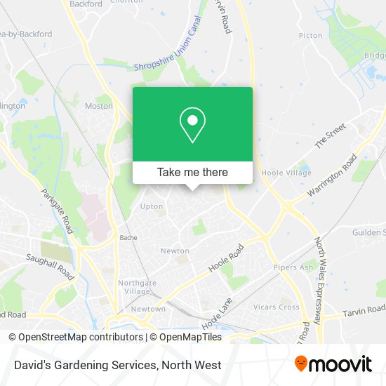 David's Gardening Services map