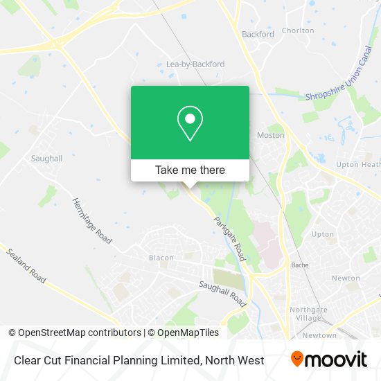 Clear Cut Financial Planning Limited map