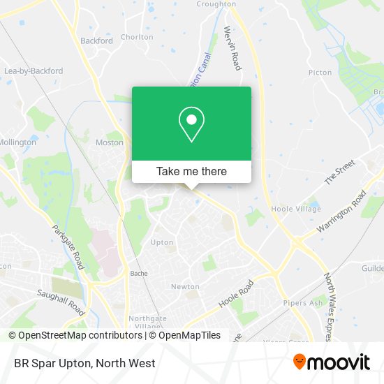 BR Spar Upton map