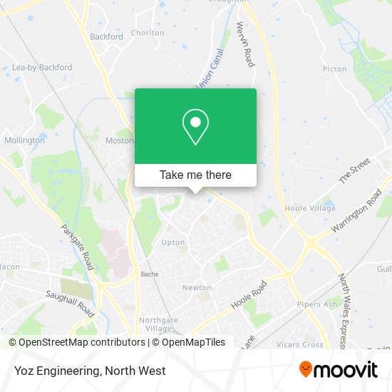 Yoz Engineering map
