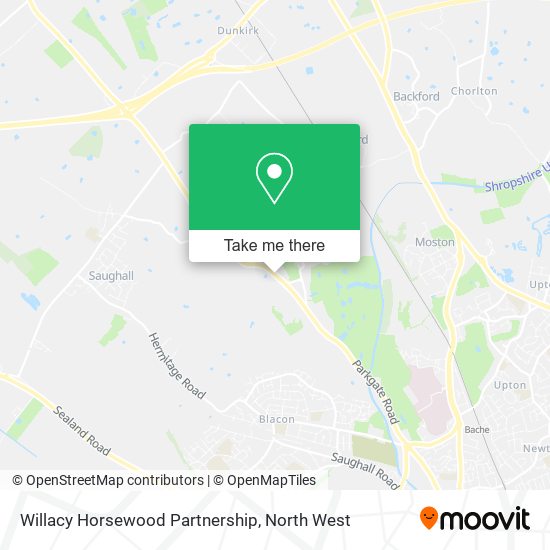 Willacy Horsewood Partnership map
