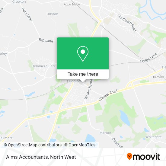 Aims Accountants map
