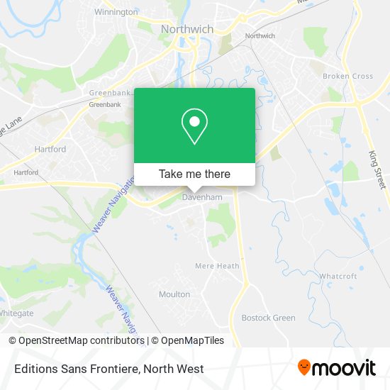 Editions Sans Frontiere map