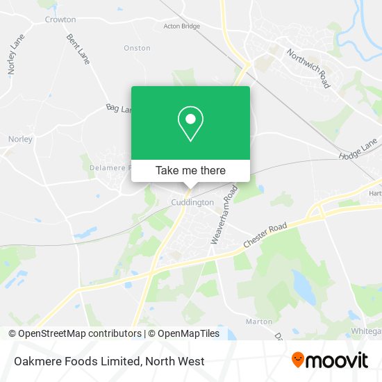 Oakmere Foods Limited map