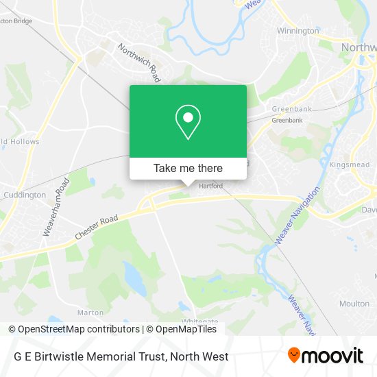 G E Birtwistle Memorial Trust map