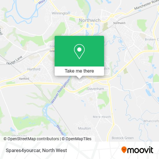 Spares4yourcar map