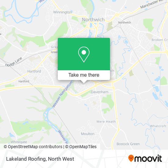 Lakeland Roofing map