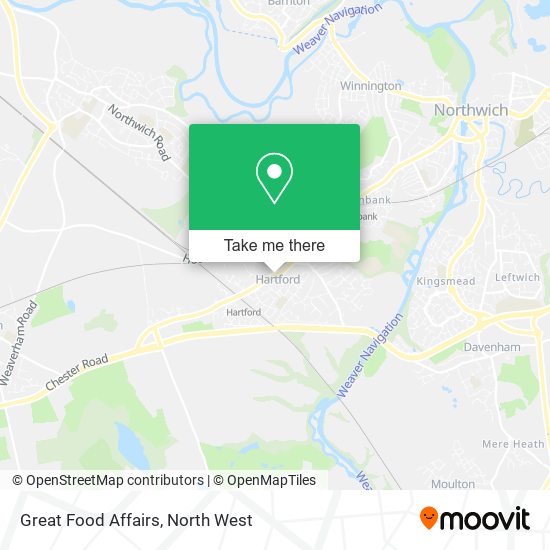 Great Food Affairs map