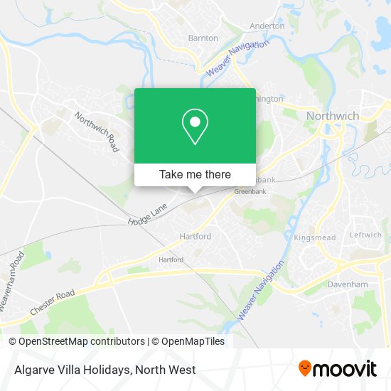 Algarve Villa Holidays map