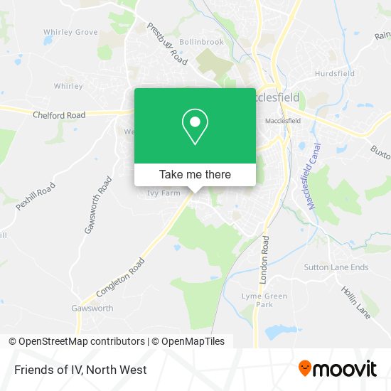 Friends of IV map