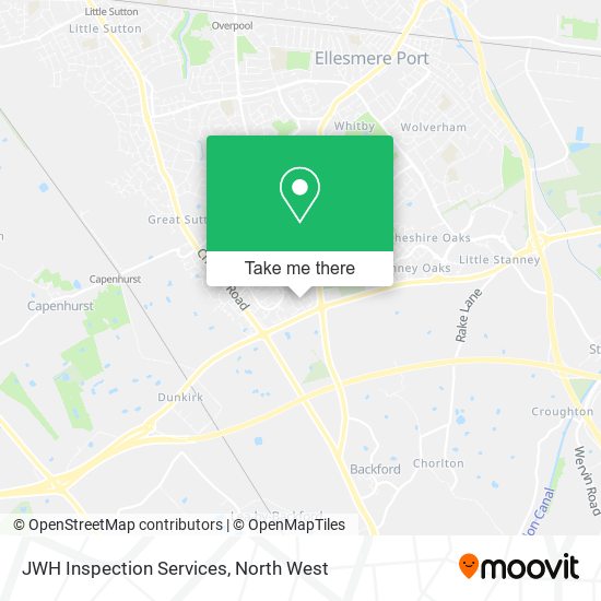 JWH Inspection Services map