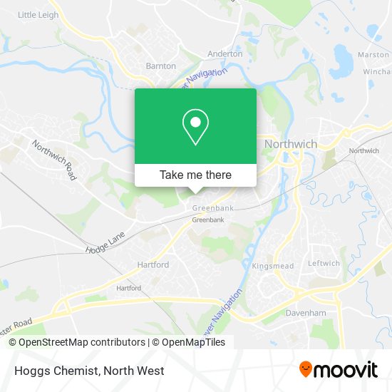 Hoggs Chemist map