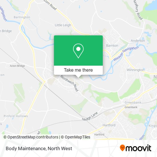 Body Maintenance map