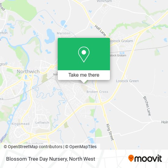 Blossom Tree Day Nursery map