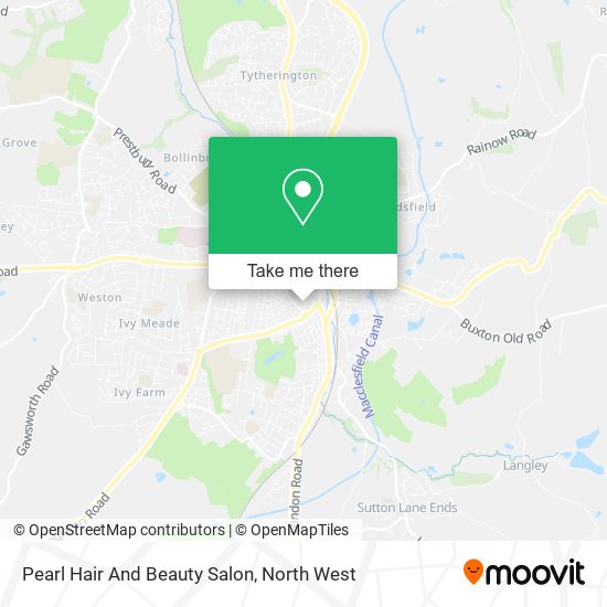 Pearl Hair And Beauty Salon map