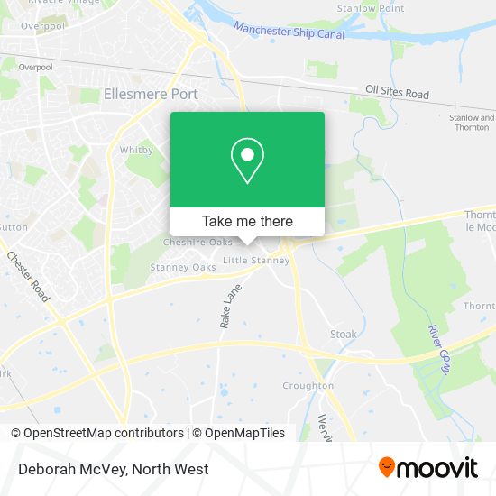 Deborah McVey map