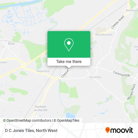 D C Jones Tiles map