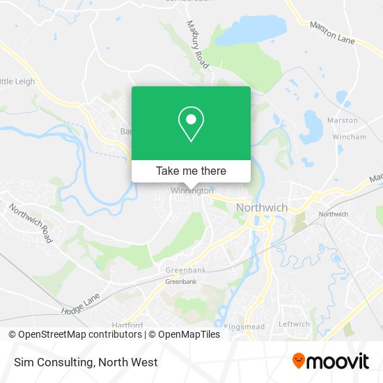 Sim Consulting map