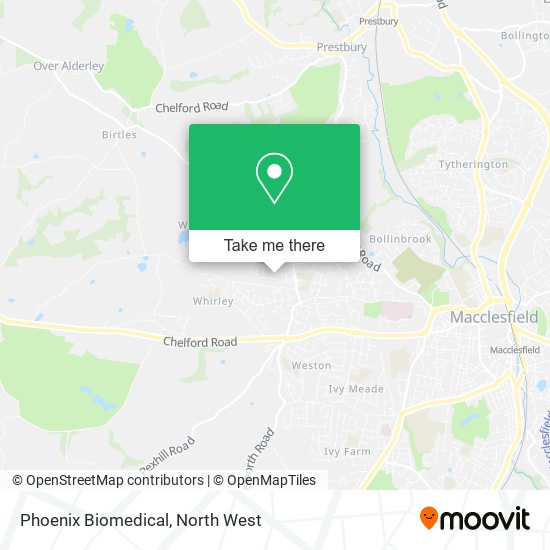 Phoenix Biomedical map