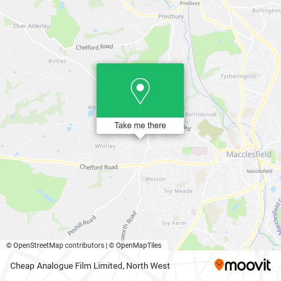 Cheap Analogue Film Limited map