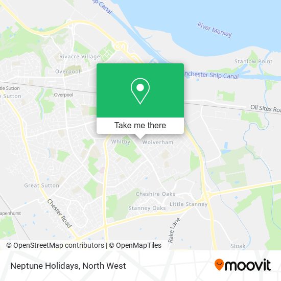 Neptune Holidays map