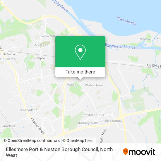 Ellesmere Port & Neston Borough Council map