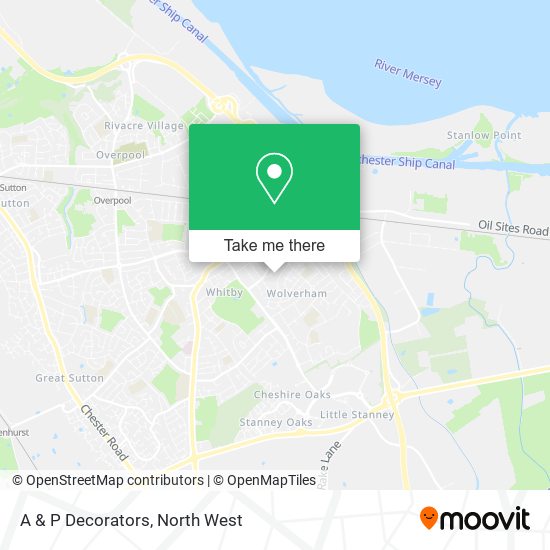 A & P Decorators map