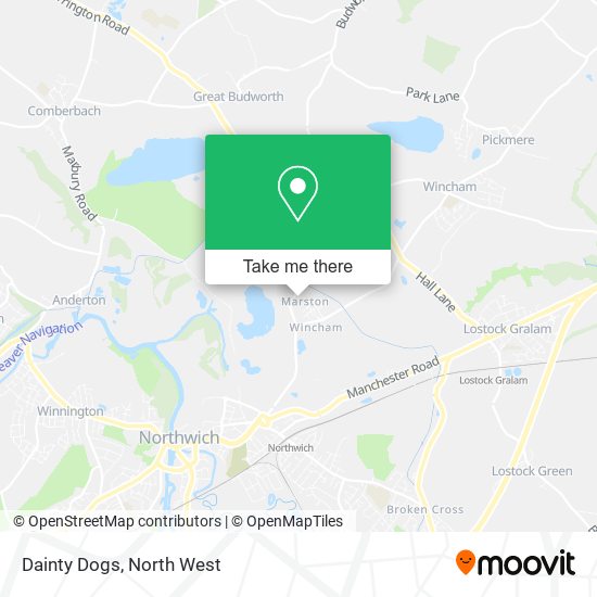 Dainty Dogs map