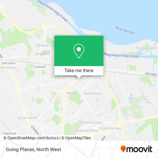 Going Places map