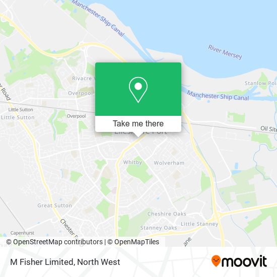 M Fisher Limited map