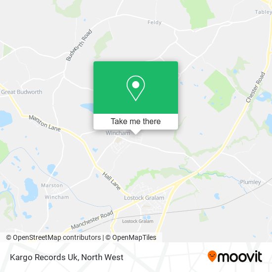 Kargo Records Uk map