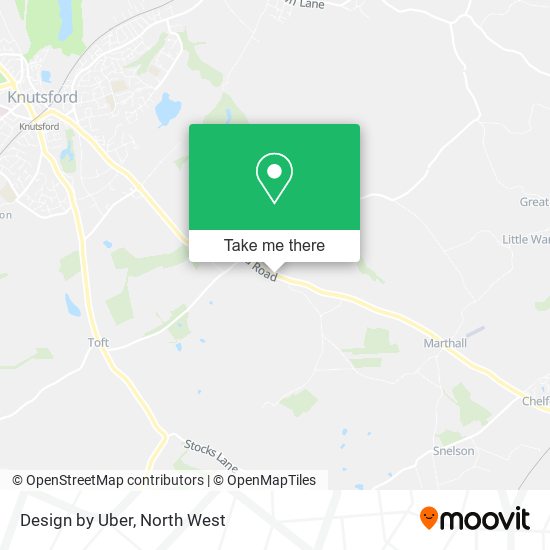 Design by Uber map