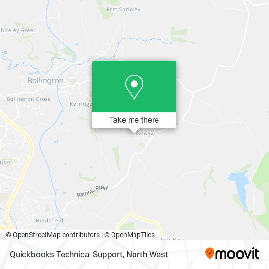 Quickbooks Technical Support map