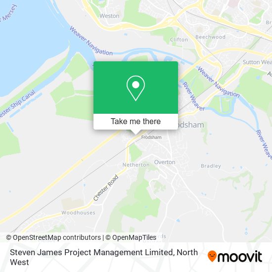 Steven James Project Management Limited map